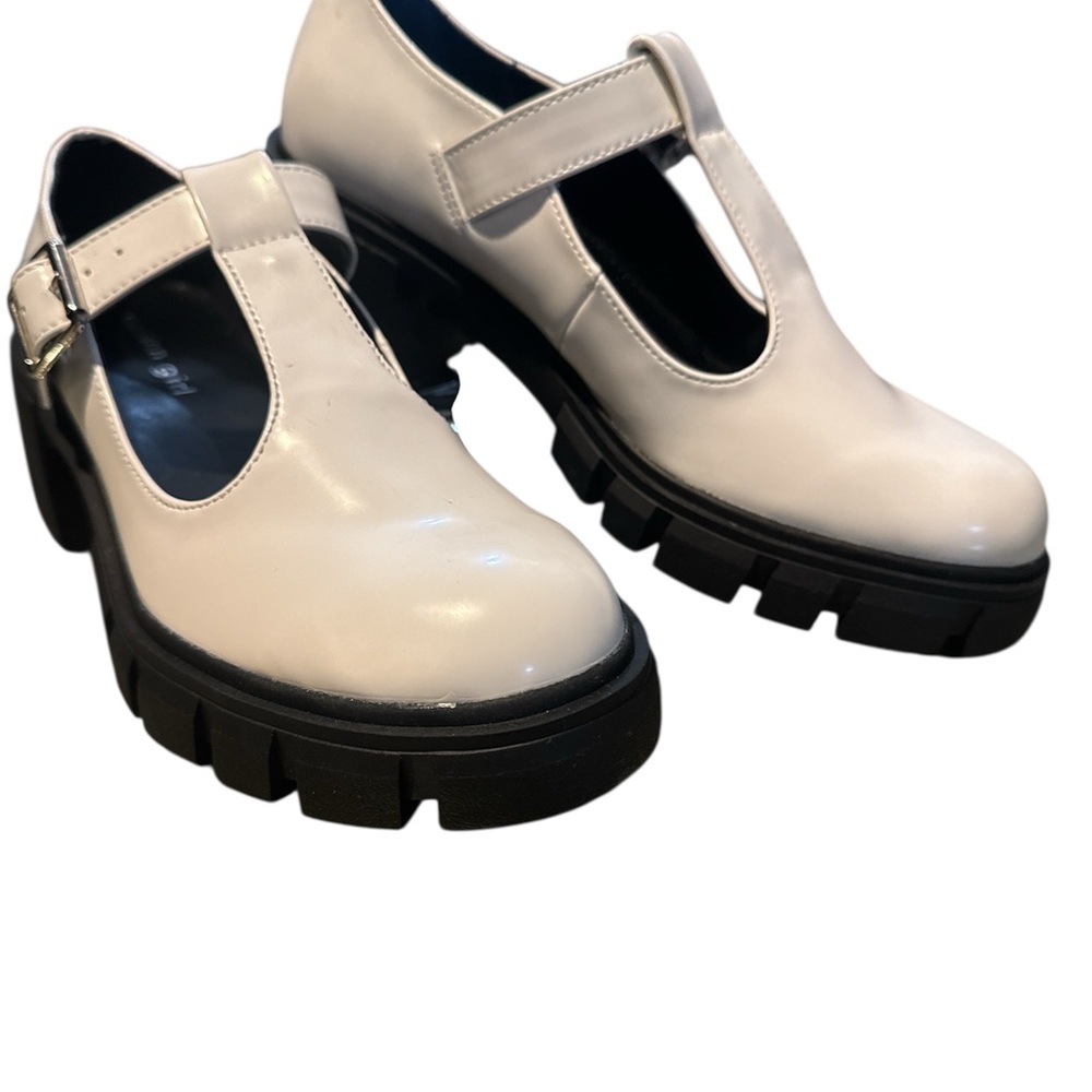 Madden Girl White Chunky Shoes